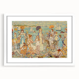 The Beach No. 3: Maurice Prendergast's Vibrant Post-Impressionist Art