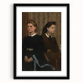 Impressionist Portrait Art - Degas' "The Bellelli Sisters" Print