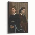 Impressionist Portrait Art - Degas' "The Bellelli Sisters" Print