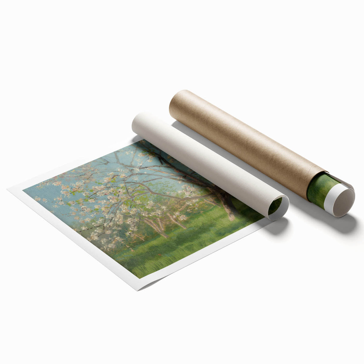Blooming Orchard" Modern Wall Art - Contemporary Nature Decor
