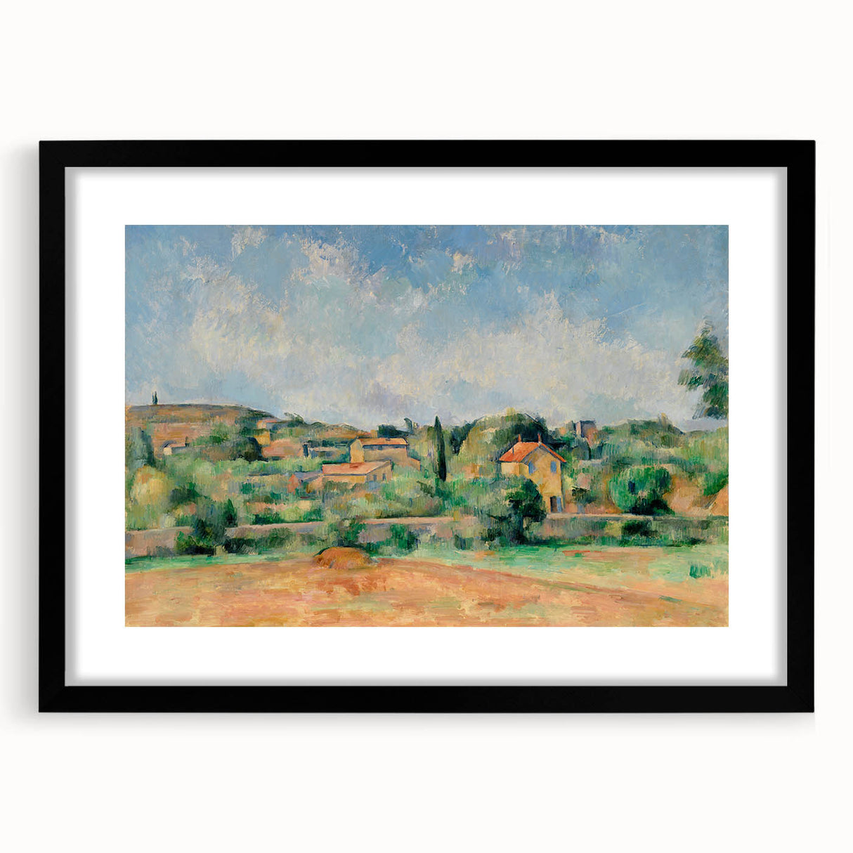The Bellevue Plain: Paul Cézanne's Impressionist Landscape Masterpiece