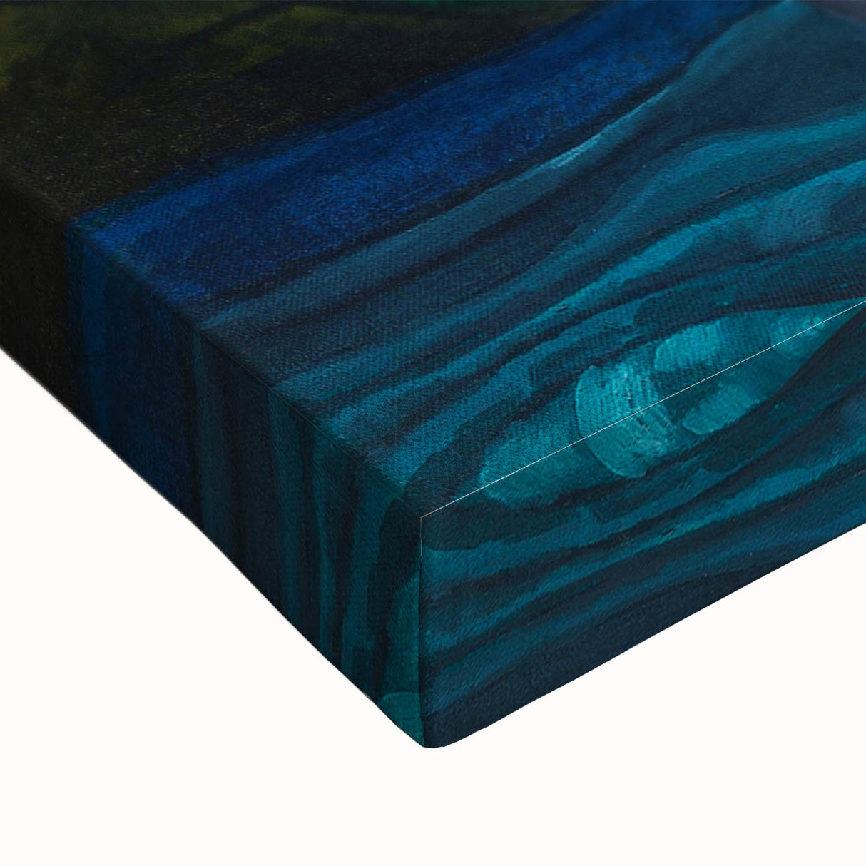 Clouds and Water" Abstract Modern Art - Contemporary Coastal Decor