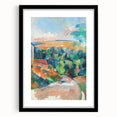 Impressionist Landscape Art - Cézanne's "The Bend in the Road" Print