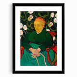 Impressionist Portrait Art - Van Gogh's "The Berceuse" Print