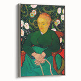 Impressionist Portrait Art - Van Gogh's "The Berceuse" Print