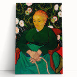 Impressionist Portrait Art - Van Gogh's "The Berceuse" Print