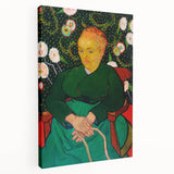 Impressionist Portrait Art - Van Gogh's "The Berceuse" Print