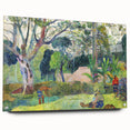 The Big Tree: Paul Gauguin's Vibrant Post-Impressionist Artwork