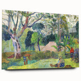 The Big Tree: Paul Gauguin's Vibrant Post-Impressionist Artwork