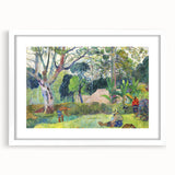 The Big Tree: Paul Gauguin's Vibrant Post-Impressionist Artwork