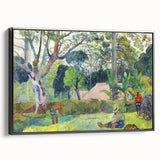 The Big Tree: Paul Gauguin's Vibrant Post-Impressionist Artwork