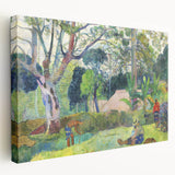 The Big Tree: Paul Gauguin's Vibrant Post-Impressionist Artwork