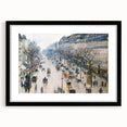 The Boulevard Montmartre: Pissarro's Impressionist Cityscape Art