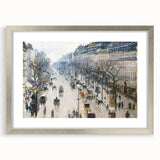 The Boulevard Montmartre: Pissarro's Impressionist Cityscape Art