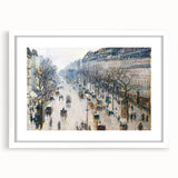 The Boulevard Montmartre: Pissarro's Impressionist Cityscape Art