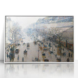The Boulevard Montmartre: Pissarro's Impressionist Cityscape Art