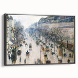 The Boulevard Montmartre: Pissarro's Impressionist Cityscape Art