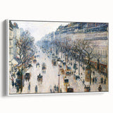 The Boulevard Montmartre: Pissarro's Impressionist Cityscape Art
