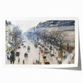 The Boulevard Montmartre: Pissarro's Impressionist Cityscape Art
