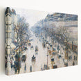 The Boulevard Montmartre: Pissarro's Impressionist Cityscape Art