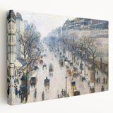 The Boulevard Montmartre: Pissarro's Impressionist Cityscape Art