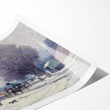 The Boulogne Embankment: Maximilien Luce's Winter Impressionist Art