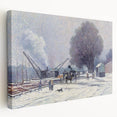 The Boulogne Embankment: Maximilien Luce's Winter Impressionist Art