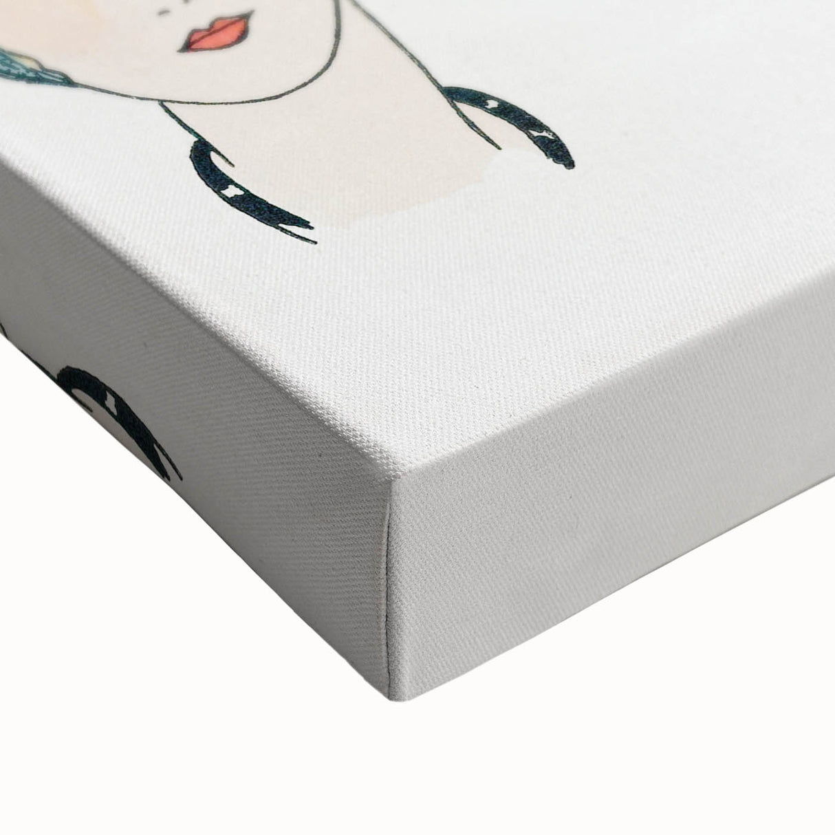Elegant Art Deco Wall Art - Fashionable Women in Stylish Hats Print