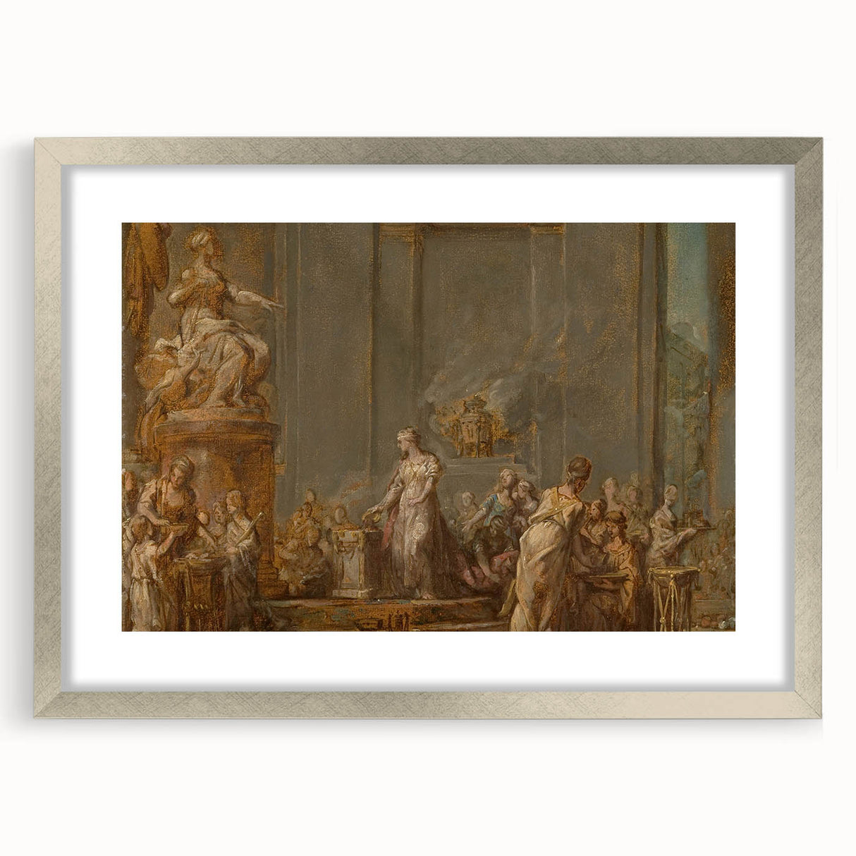 Baroque and Rococo Art - Elegant Antique Classic Art Print Décor