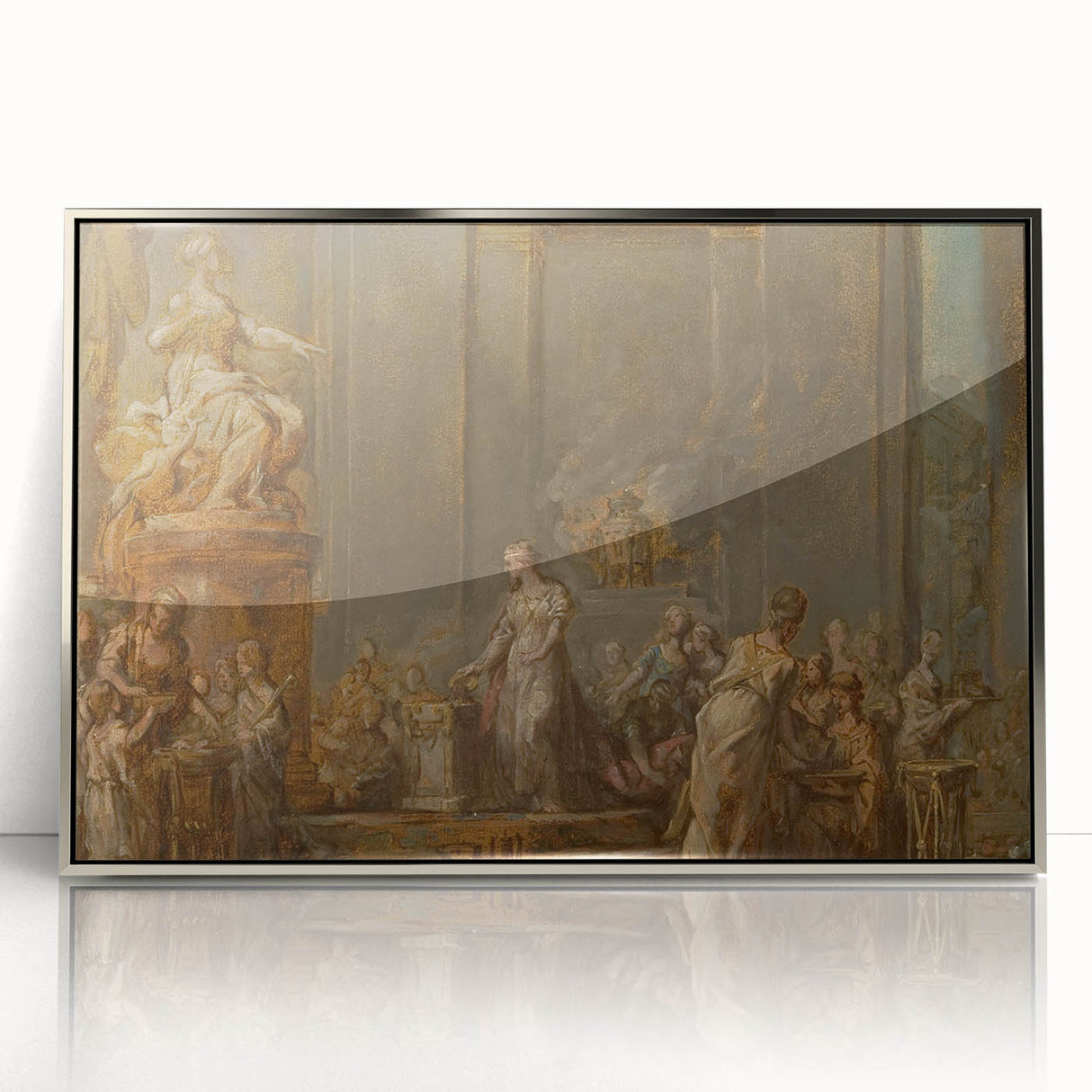 Baroque and Rococo Art - Elegant Antique Classic Art Print Décor