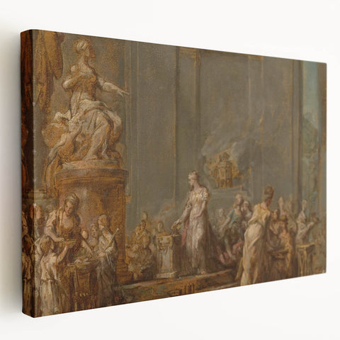 Baroque and Rococo Art - Elegant Antique Classic Art Print Décor