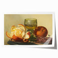 Extra large rolled print featuring a floral design in pastel shades, ideal for art wall dining room or bathroom.