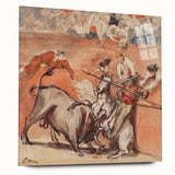 Édouard Manet's Bullfight - Dramatic Impressionist Bullfighting Scene