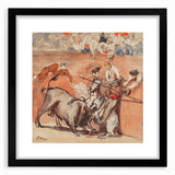 Édouard Manet's Bullfight - Dramatic Impressionist Bullfighting Scene