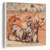 Édouard Manet's Bullfight - Dramatic Impressionist Bullfighting Scene