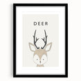 Deer Nursery Wall Art - Baby Room Decor for Kids