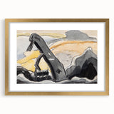 Modern Wall Art Print - Steam Shovel by Arthur Dove - Industrial Decor