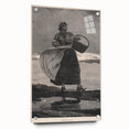Classic Realism Print | Inside the Bar - Timeless Coastal Scene