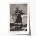 Classic Realism Print | Inside the Bar - Timeless Coastal Scene