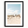 Extra large abstract art print featuring vibrant, colorful textured patterns on a black framed canvas.