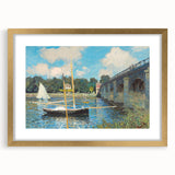 The Bridge at Argenteuil: Monet's Iconic Impressionist River Scene