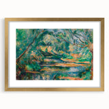 The Brook: Paul Cézanne's Impressionist Landscape Wall Art