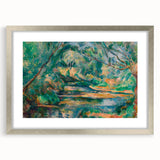 The Brook: Paul Cézanne's Impressionist Landscape Wall Art