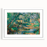 The Brook: Paul Cézanne's Impressionist Landscape Wall Art