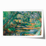 The Brook: Paul Cézanne's Impressionist Landscape Wall Art