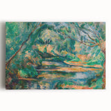 The Brook: Paul Cézanne's Impressionist Landscape Wall Art