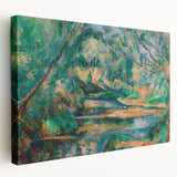 The Brook: Paul Cézanne's Impressionist Landscape Wall Art