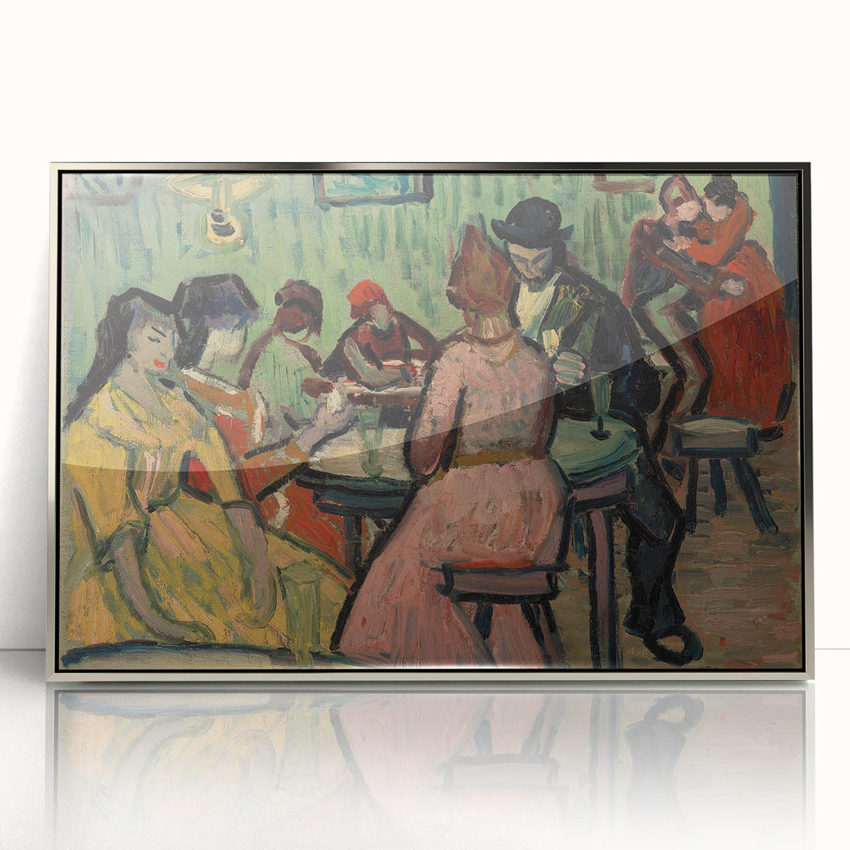 The Brothel: Vincent van Gogh's Expressive Post-Impressionist Art