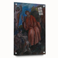 Modern Wall Art - Abstract Dante-Inspired Scene for Unique Decor