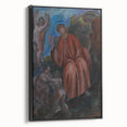Modern Wall Art - Abstract Dante-Inspired Scene for Unique Decor